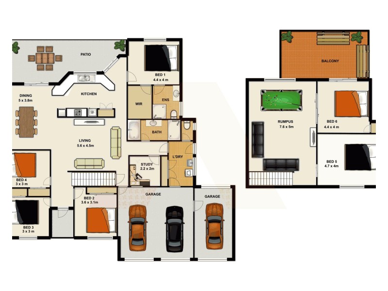 15 Rarotonga Rise, Pacific Pines QLD 4211 Floorplan