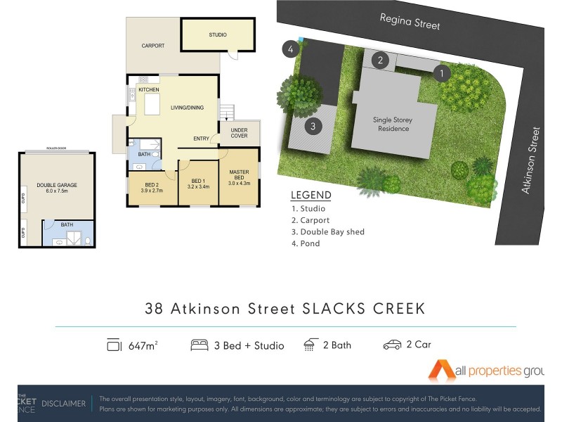 38 Atkinson Street, Slacks Creek QLD 4127 Floorplan