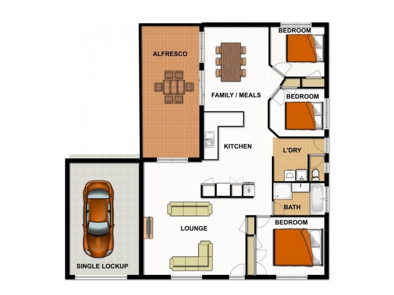 26 Houdini Terrace, Edens Landing QLD 4207 Floorplan