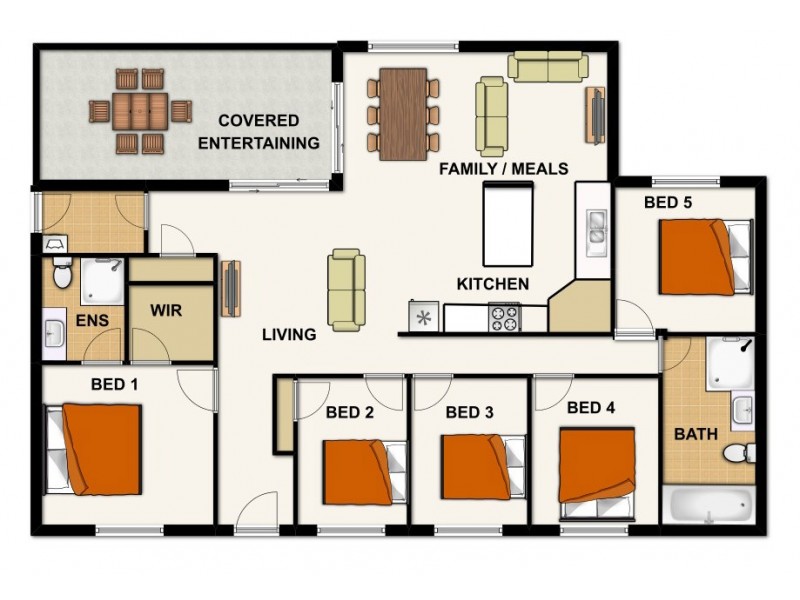 6 Vernon Place, Edens Landing QLD 4207 Floorplan