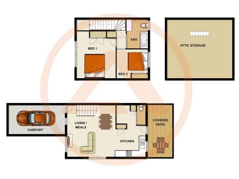 3/45 Park Road, Slacks Creek QLD 4127 Floorplan