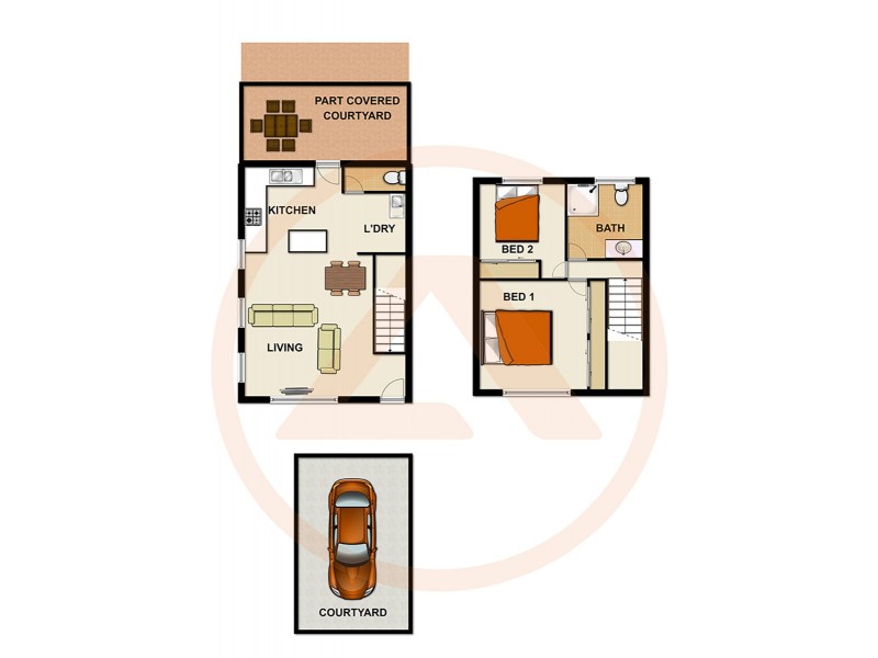 22/45 Park Road, Slacks Creek QLD 4127 Floorplan