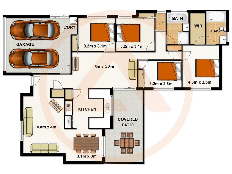 277 Herses Road, Eagleby QLD 4207 Floorplan