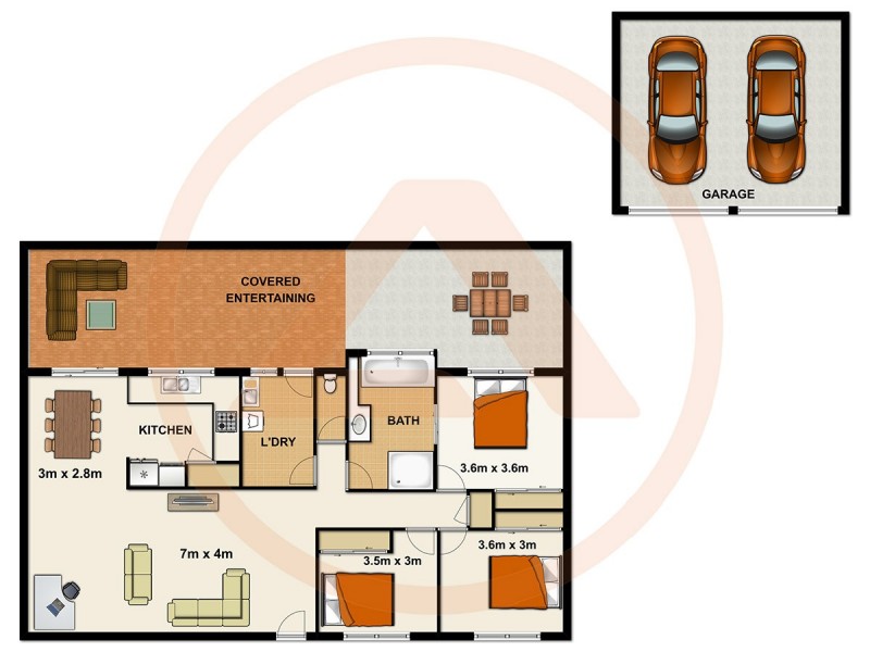 22 Stewart Street, Marsden QLD 4132 Floorplan