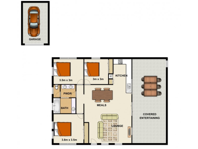 25 Augusta Street, Crestmead QLD 4132 Floorplan
