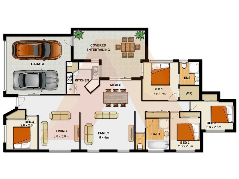 7 Clearview Court, Eagleby QLD 4207 Floorplan