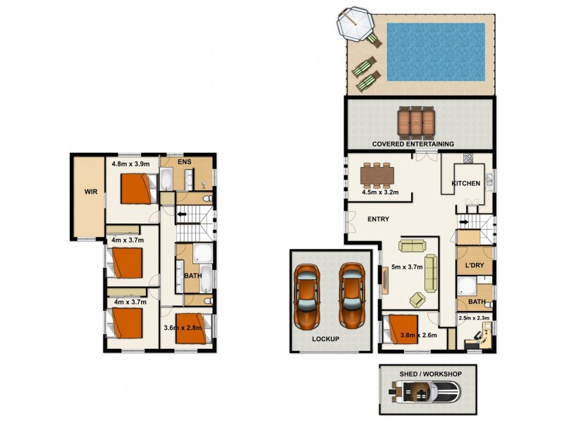 15 Sunningdale Avenue, Rochedale South QLD 4123 Floorplan