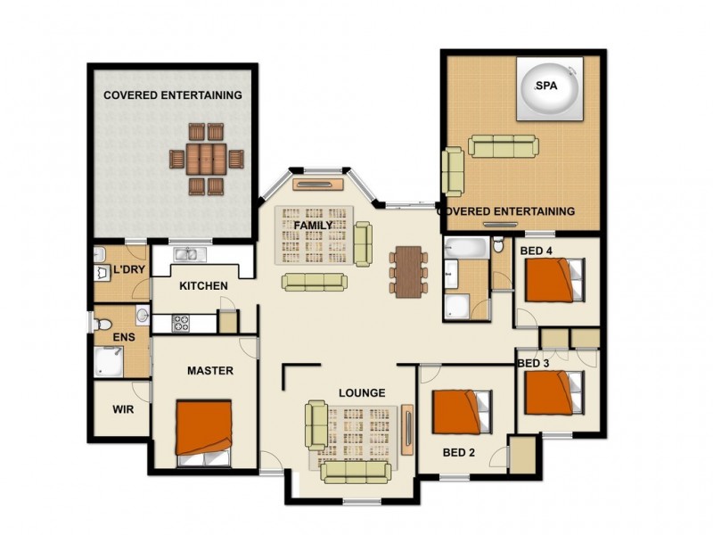 20 – 22 Hughes Road, Jimboomba QLD 4280 Floorplan