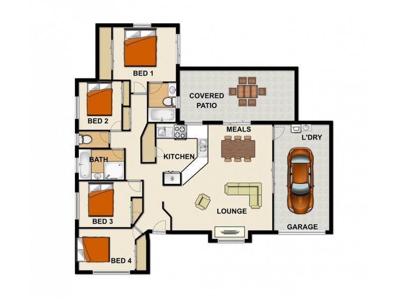 20 Westray Court, Eagleby QLD 4207 Floorplan