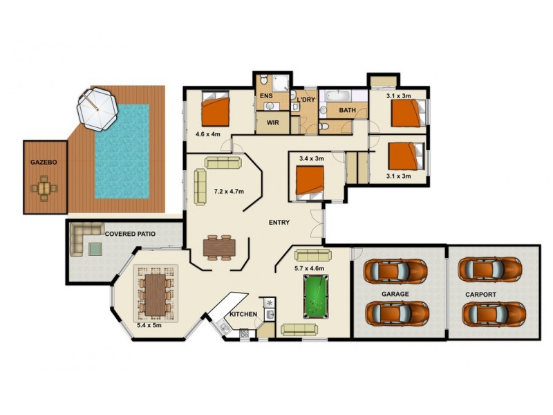 19 Senna Street, Ormeau QLD 4208 Floorplan