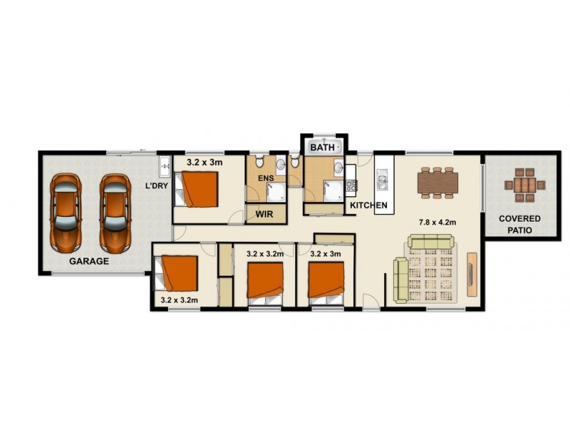 32A Pinelands Street, Loganlea QLD 4131 Floorplan