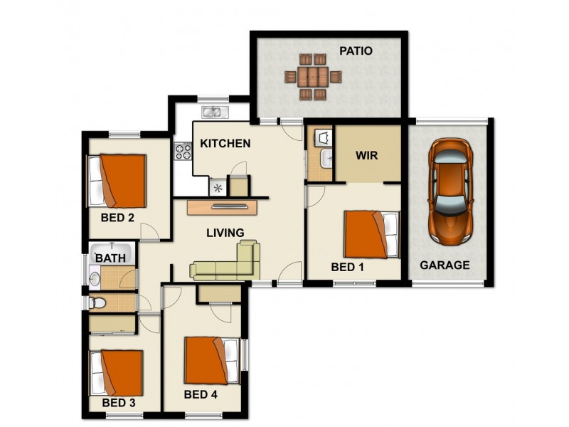 27 Cowper Avenue, Eagleby QLD 4207 Floorplan