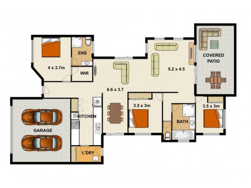 4 Ogle Place, Windaroo QLD 4207 Floorplan