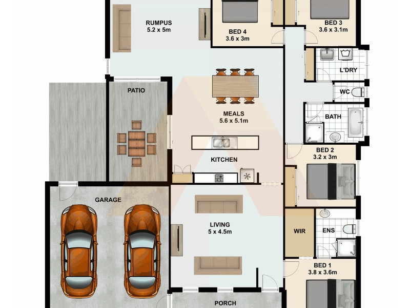 6 Tewantin Way, Waterford QLD 4133 Floorplan