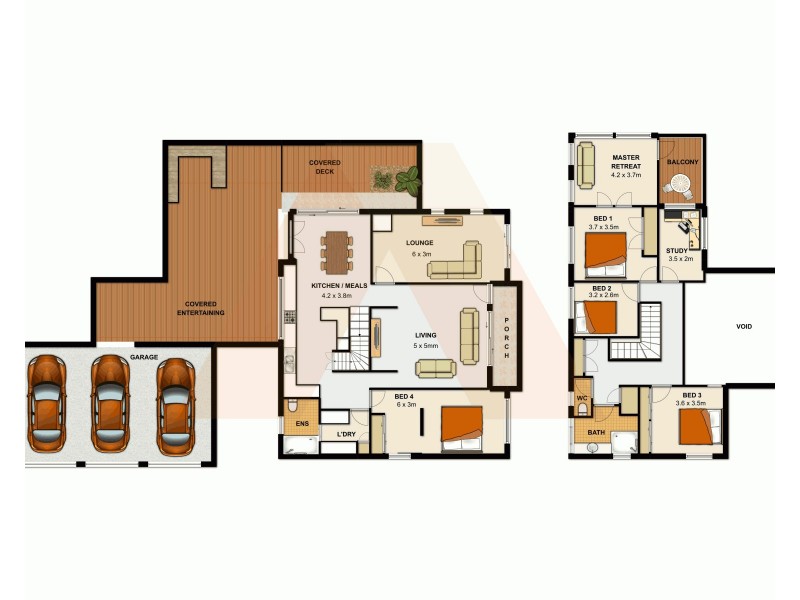 2 Viscount Place, Loganholme QLD 4129 Floorplan