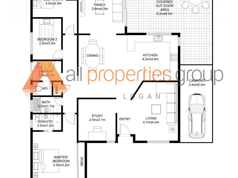 55 Benjul Drive, Beenleigh QLD 4207 Floorplan