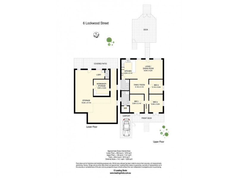 6 Lockwood Street, Sherwood QLD 4075 Floorplan