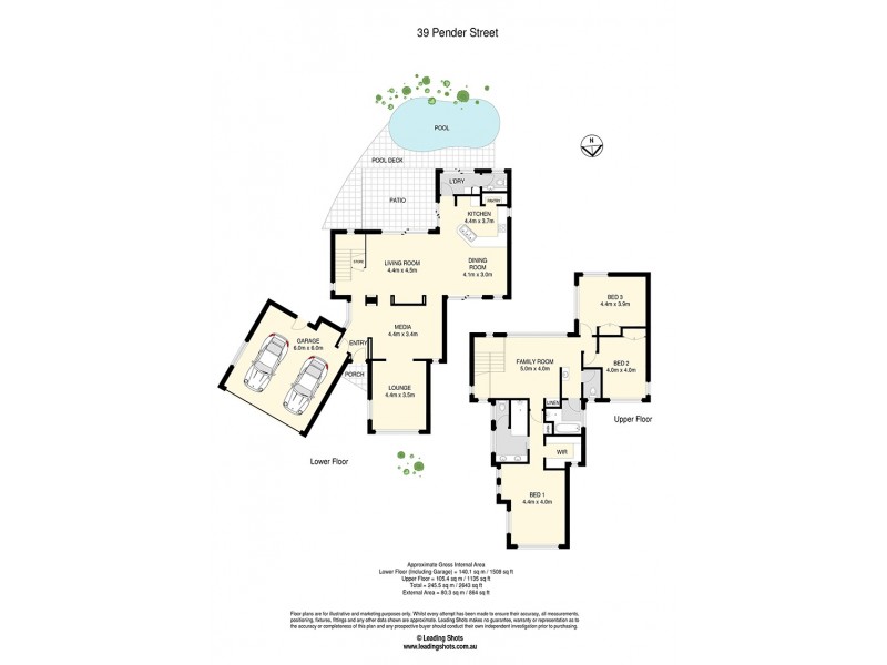 39 Pender Street, The Gap QLD 4061 Floorplan
