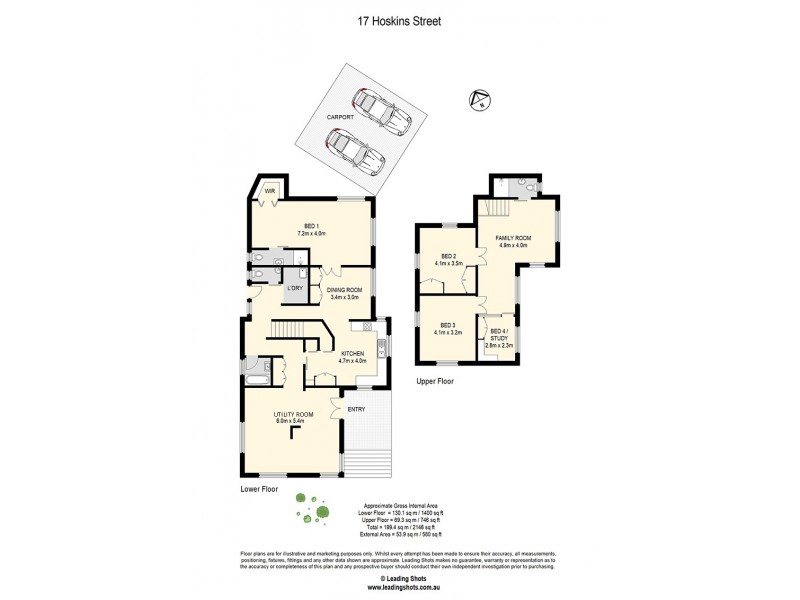 17 Hoskins Street, Sandgate QLD 4017 Floorplan