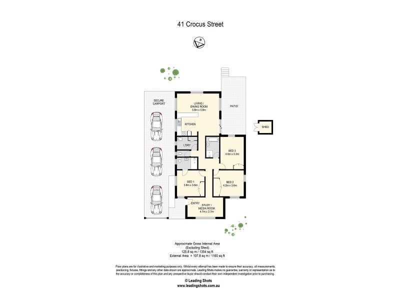 41 Crocus Street, Inala QLD 4077 Floorplan