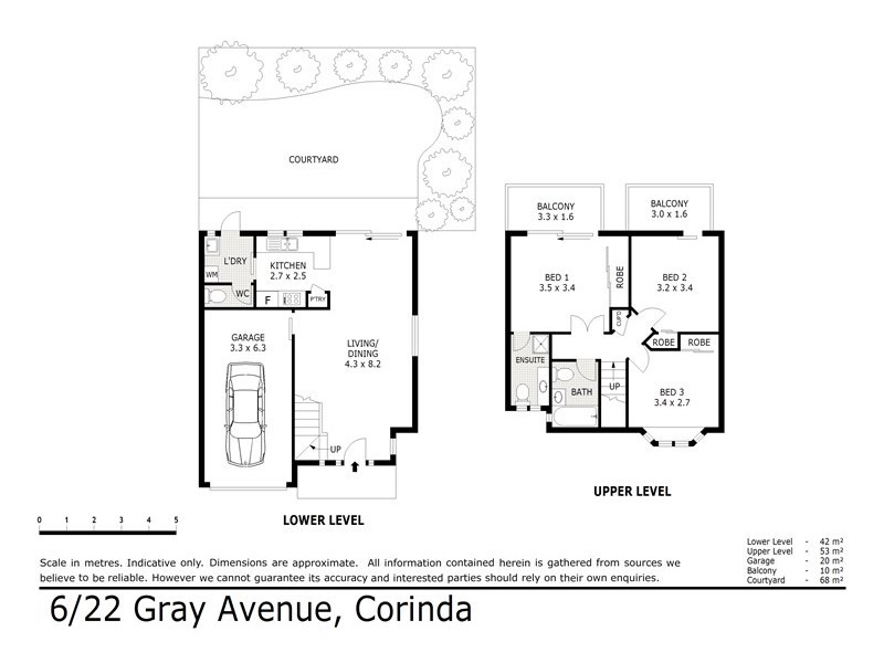 6/22 Gray Avenue, Corinda QLD 4075 Floorplan
