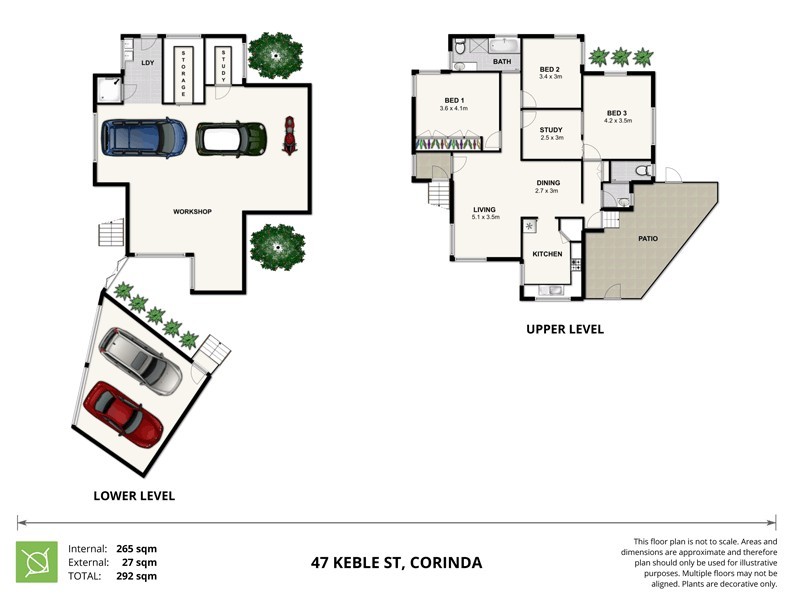 47 Keble Street, Corinda QLD 4075 Floorplan