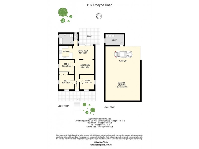 116 Ardoyne Road, Oxley QLD 4075 Floorplan