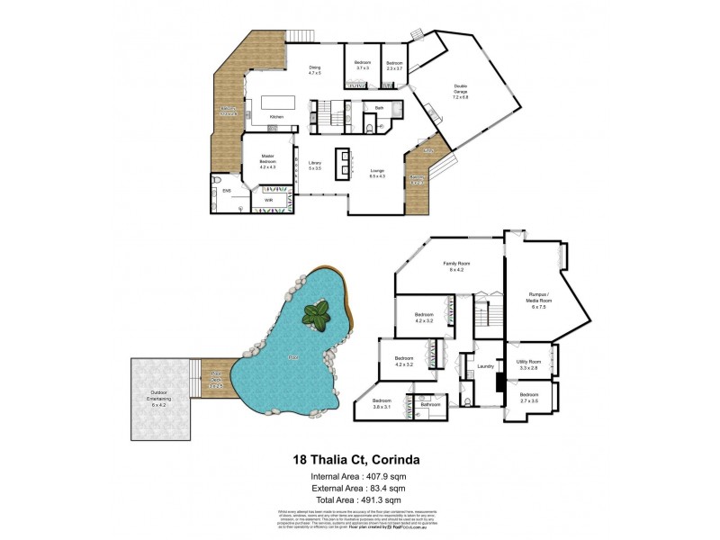 18 Thalia Court, Corinda QLD 4075 Floorplan
