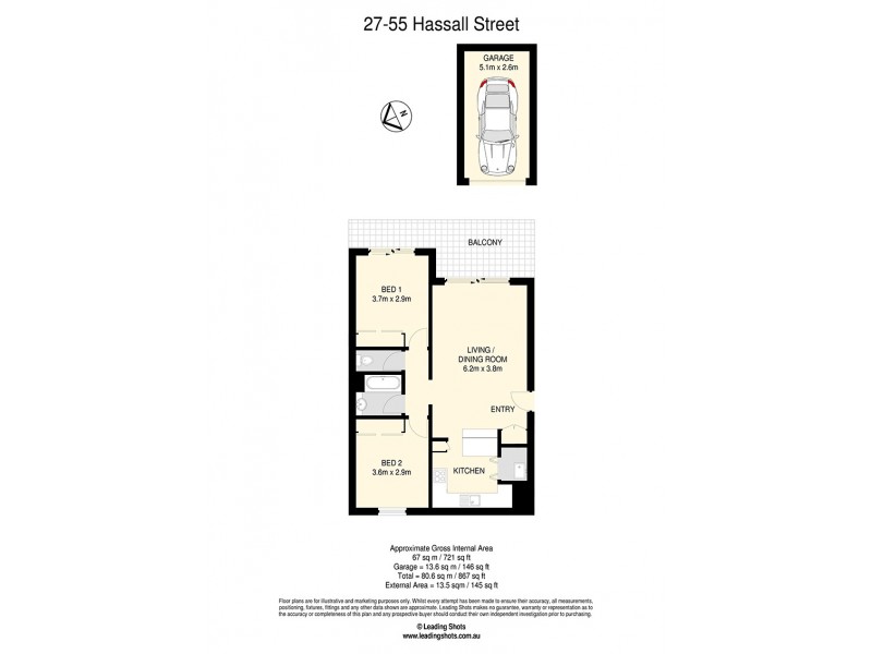27/55 Hassall Street, Corinda QLD 4075 Floorplan