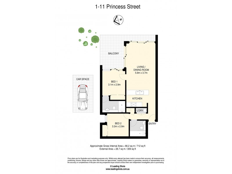 1/11 Princess Street, Taringa QLD 4068