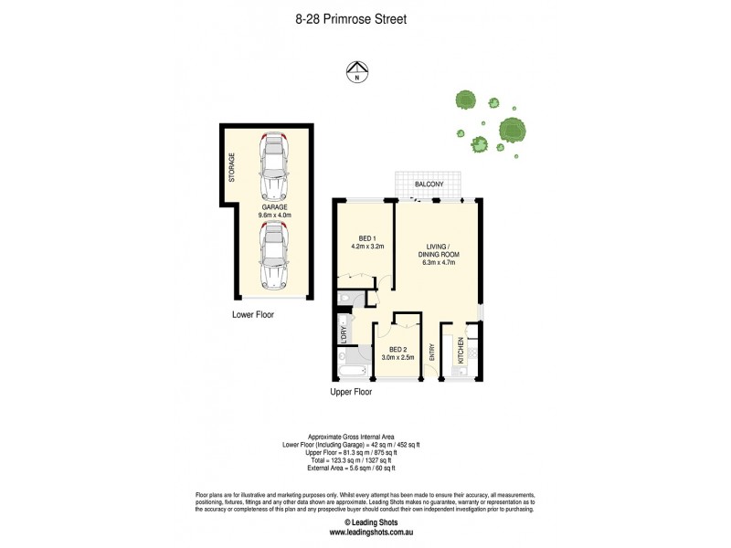 8/28 Primrose Street, Sherwood QLD 4075 Floorplan