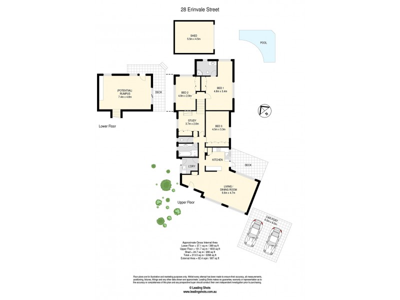 28 Erinvale Street, Corinda QLD 4075 Floorplan