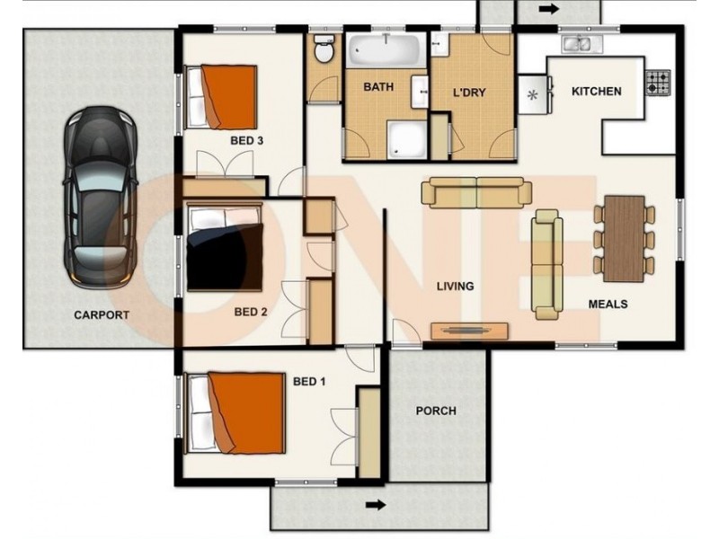 4 Bedarra Street, Inala QLD 4077 Floorplan