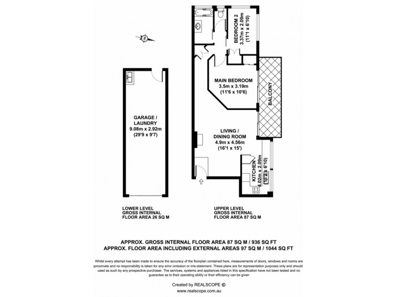 1/17 Kingsford Street, Auchenflower QLD 4066 Floorplan