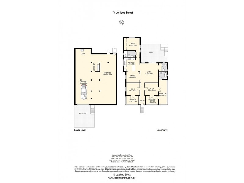 74 Jellicoe Street, Coorparoo QLD 4151 Floorplan