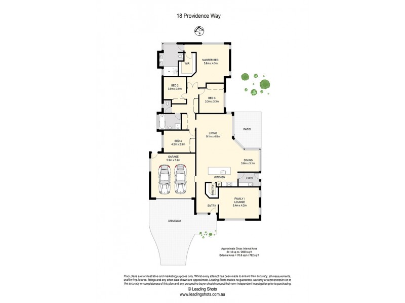 18 Providence Way, Narangba QLD 4504 Floorplan