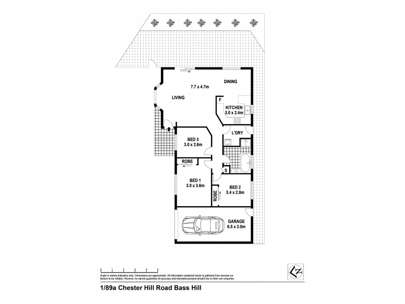 89A Chester Hill Road, Bass Hill NSW 2197 Floorplan