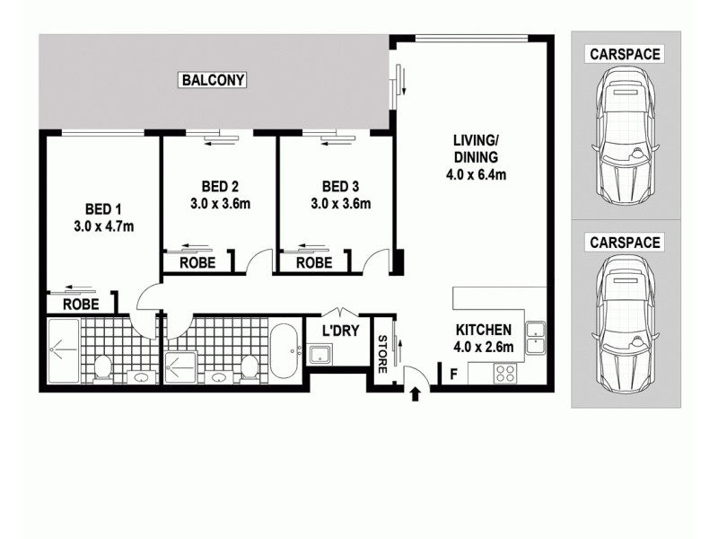 D80 20 Matthews Street, Punchbowl NSW 2196 Floorplan
