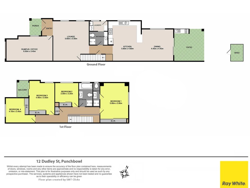 12 Dudley Street, Punchbowl NSW 2196 Floorplan