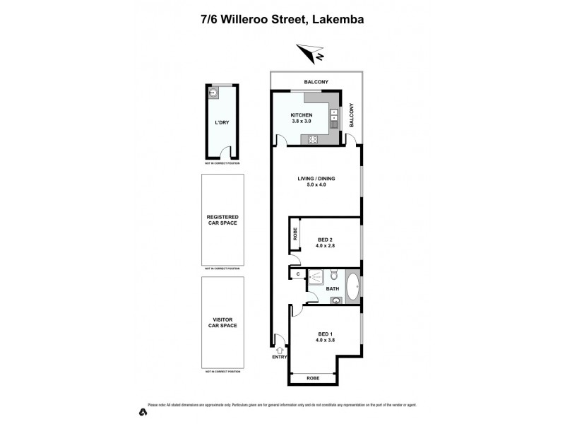 7/6 Willeroo Street, Lakemba NSW 2195 Floorplan