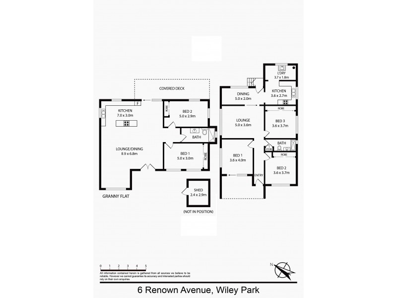 6 Renown Avenue, Wiley Park NSW 2195 Floorplan