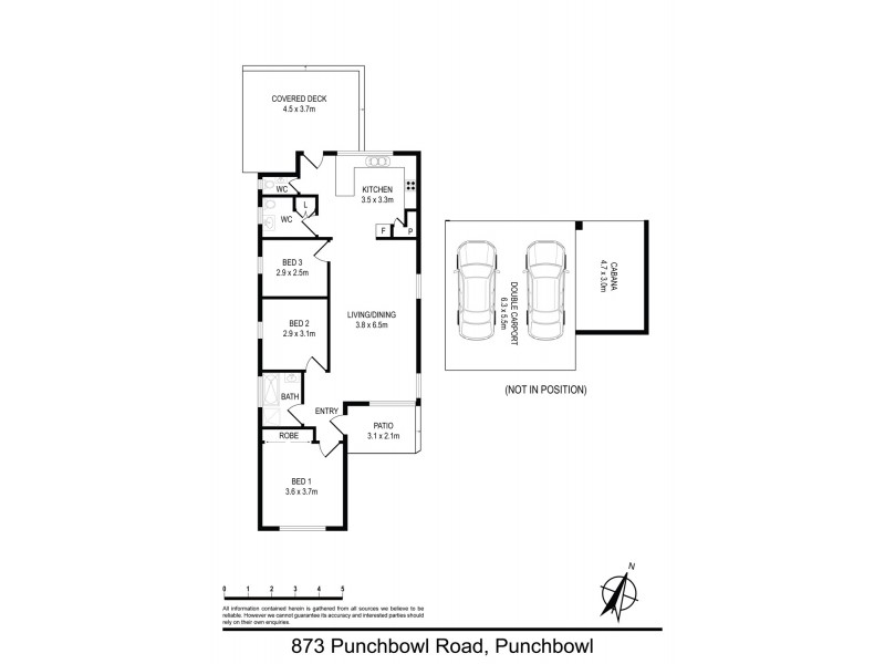 873 Punchbowl Road, Punchbowl NSW 2196 Floorplan