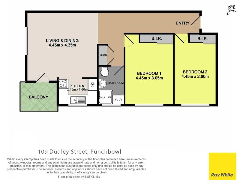 6/109 Dudley Street, Punchbowl NSW 2196 Floorplan