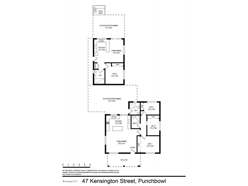 47 Kensington Street, Punchbowl NSW 2196 Floorplan