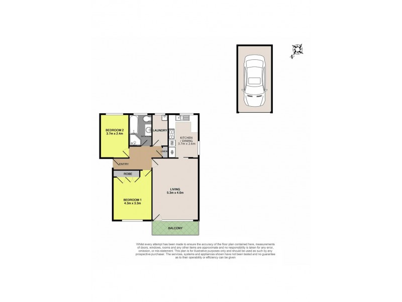 8/13 Quigg Street North, Lakemba NSW 2195 Floorplan