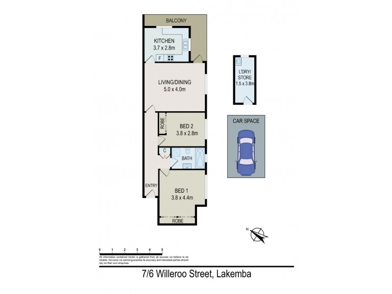 7/6 Willeroo Street, Lakemba NSW 2195