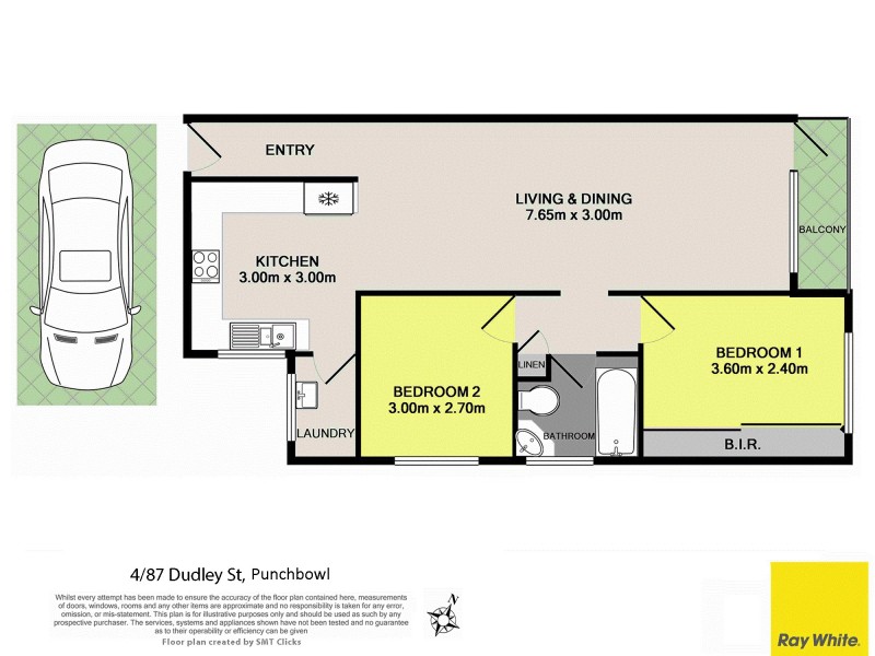 4/87 Dudley Street, Punchbowl NSW 2196 Floorplan