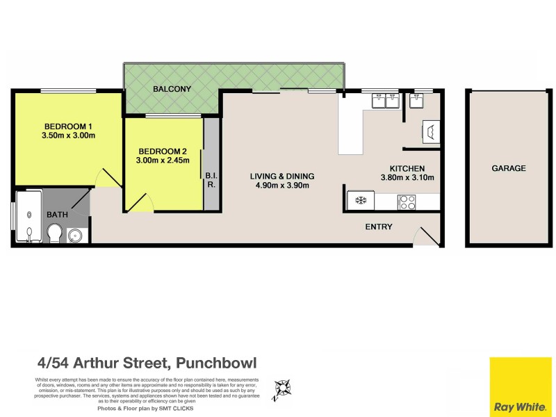 4/54 Arthur Street, Punchbowl NSW 2196 Floorplan