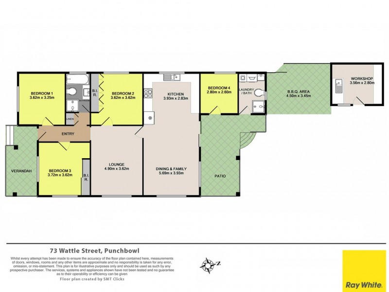 73 Wattle Street, Punchbowl NSW 2196 Floorplan