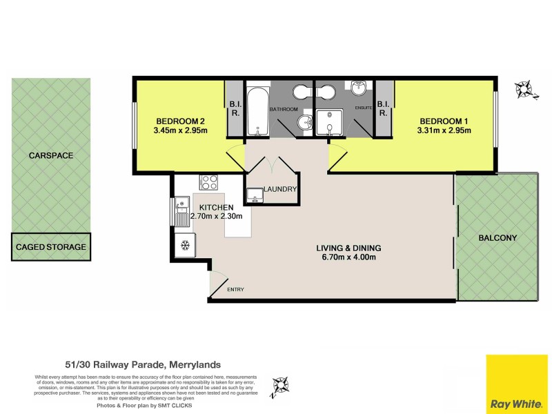 51/30-44 Railway Terrace, Granville NSW 2142 Floorplan